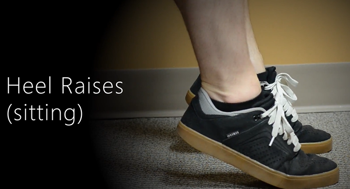 Sitting Heel Raises